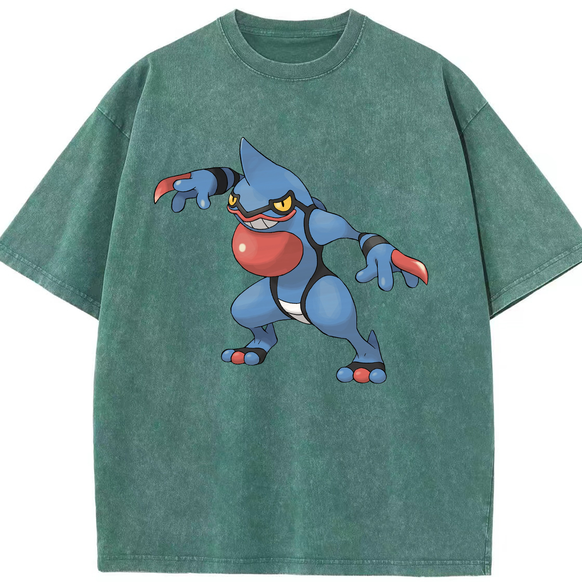 （画像用） ポケットモンスター Pokémon 綿100% ヴィンテージ風 半袖Tシャツ（フロントプリント）